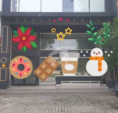 4 Marla Ground Basement Mezzanine Shop Available For Rent At Hot And Ideal Location for Coffee Cafe