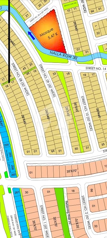 Highly-coveted 5 Marla Residential Plot Is Available In Bahria Enclave - Sector N For sale