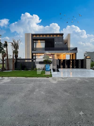 100 % Original Picture Attached 1 Kanal Brand New Mazir Munir Designed Beautiful House With Basement For Sale At Prime Location At 100 Feet Road Of DHA Phase 7 Near Defense Raya & Park