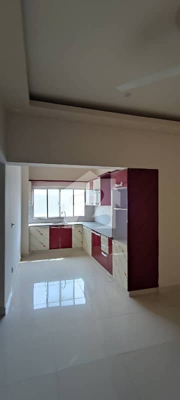 DHA phase 8, brand new 3 bedroom apartment for rent with lift and car parking