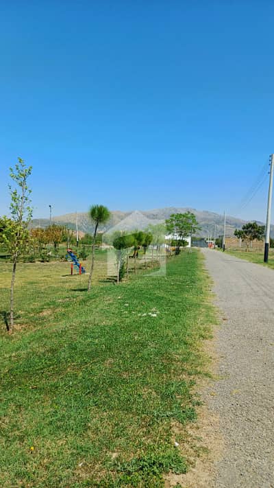 Taxila Garden Corner Park Face Lavel With DPC Plot For Sale