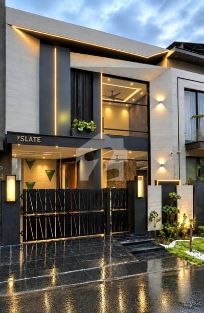 5 Marla Brand New Ultra Modern Design Most Luxurious House For Sale In DHA 9 Town Top Location