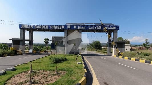 Beautifully Constructed Prime Location Residential Plot Is Available For sale In Jinnah Gardens Phase 2