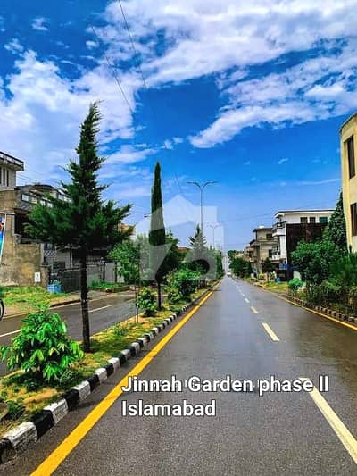 **7 Marla Residential Plot For Sale Jinnah Garden**