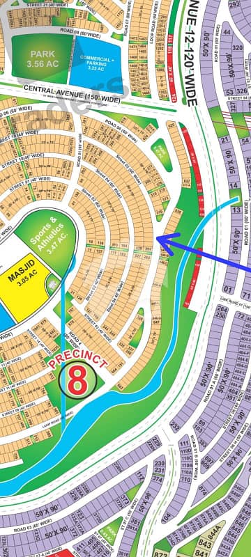 Plot 260 Sr For Sale - Street 05 - Huge Open Space - Near Entrance - Precinct 8 Bahria Town Karachi - With Allotment Plot 260 Sr For Sale - Street 05 - Huge Open Space - Near Entrance - Precinct 8 Bahria Town Karachi - With Allotment