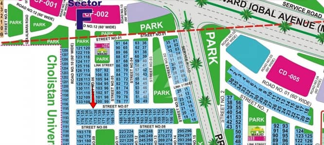 10 Marla Residential Plot for Sale in DHA Bahawalpur Sector F 10 Marla Residential Plot for Sale in DHA Bahawalpur Sector F