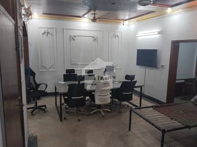5 MARLA FURNISHED DOUBLE STORY HOUES FOR OFFICE