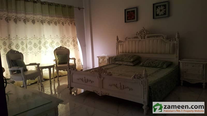 Luxury Furnished Flat Is Available For Sale