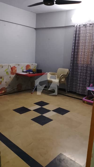 Flat For Sale 2 Bed DD 900 Square Feet 4th Floor With Roof Available In Al Khair Villas, Safora showk Scheme 33