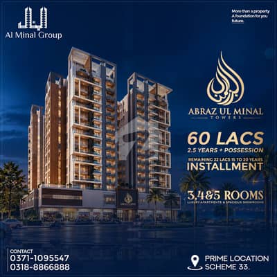 Your Own Apartment On Easy Installments - CASH 60 Lakhs Your Own Apartment On Easy Installments - CASH 60 Lakhs