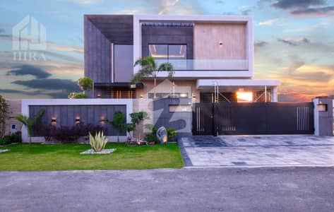 1 KANAL ULTRA MODERN DESIGN HOUSE FOR SALE IN DHA PHASE 7 NEAR TO RAYA GOLF CLUB FACING PARK