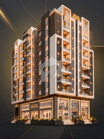 Flats For Booking Near Safoora Chowrangi, Salam Heights