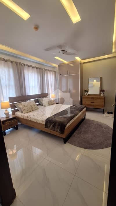 Brand New Fully Furnished 1-Bed Apartment for Rent Bahria Enclave