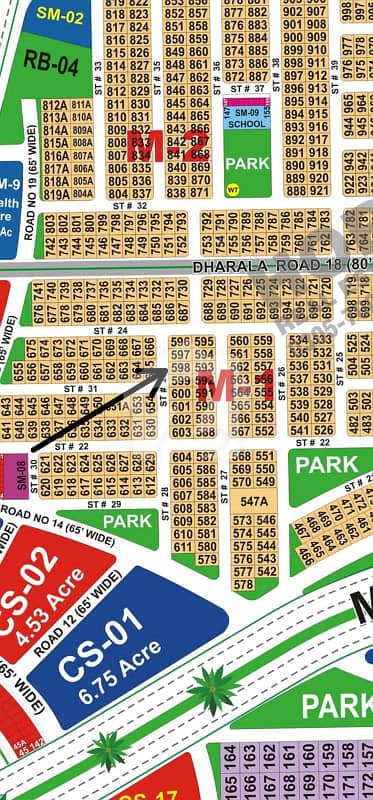 DHA Multan sector M plot for sale DHA Multan sector M plot for sale