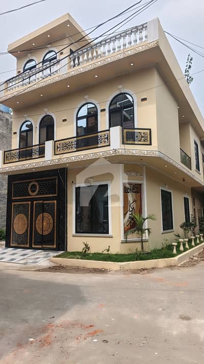 3 Marla Brand New Corner House For Sale In Al Hafeez Garden Housing Society Main G T Road Lahore