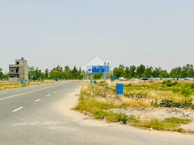 Corner Plot for Sale in LDA City C Block Canal Facing | Direct Khunjerab Road Access | Prime Investment Opportunity