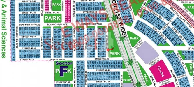 10 Marla Park-Facing Residential Plot For Sale