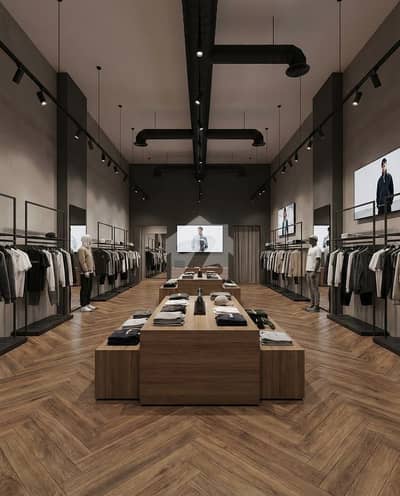 MM Alam Road Gulberg, Gulberg 3,000 Sq. Ft. Ground Floor Shop For Rent