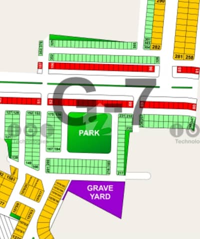 5 marla plot for sale in G7 block