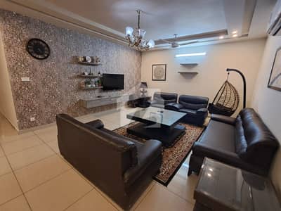 Newly Furnished Apartment, Facing Front Of The Building And Is Located At The Great Grande Phase 3. It Has Every Facility In The Building. . . It Also Has Internet Installed.