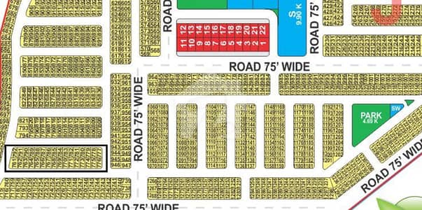 5 Marla General Opportunity Plot for Sale Phase 1, Jinnah Sector, Block J, LDA City Lahore