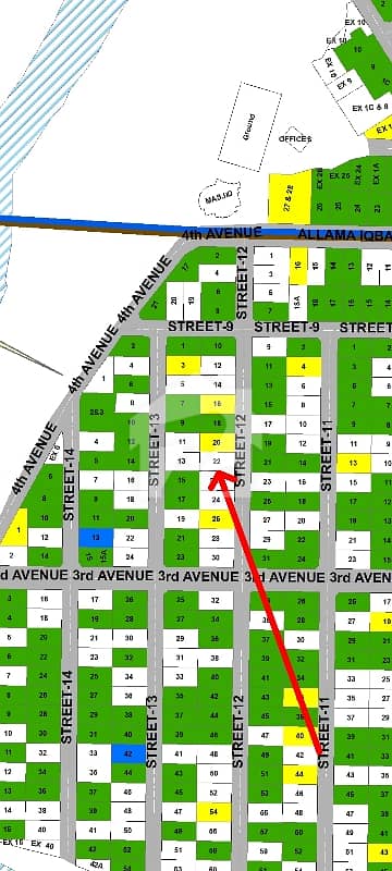 CORNER PLOT DHA PHASE 1 KANAL PLOT AVAILABLE FOR SALE