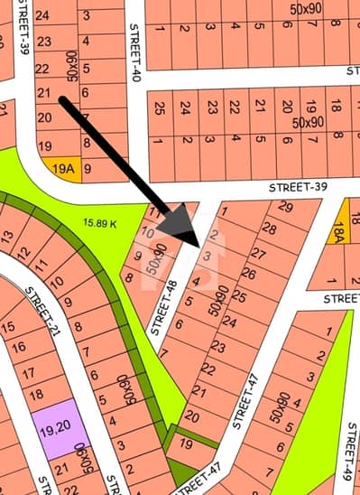 Phase 5 | Sector C | Street 48 | Plot No. 03  Demand: PKR 3.25 Crore