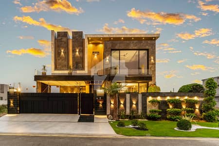 1 Kanal Top Quality Build Luxurious Beautiful Modern Design Villa With Basement For Sale In DHA Lahore Phase 8 Prime Location