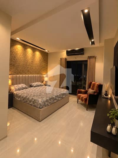 Brand-New Luxury 1 BHK Apartment For Rent | Pearl One, MM Alam Road, Gulberg