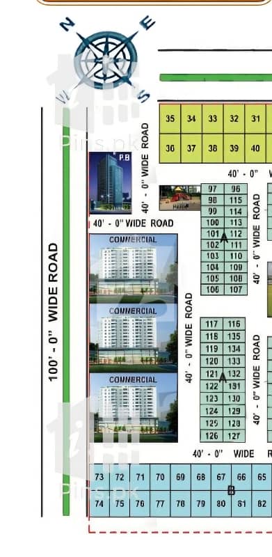 COMMERCIAL 3 SIDES CORNER 0