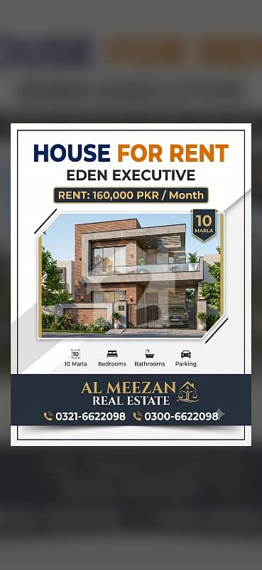 10 Marla Eden Executive 5 bed House