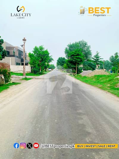 10 Marla Cheapest Plots Near To Main Boulevard In Sector M 2A Lake City Lahore