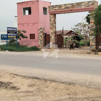 Plot Available For Sale Karachi Bar Sectar 25a West Open 40 Feet Road Transfer Near Main Entrance Plot Available For Sale Karachi Bar Sectar 25a West Open 40 Feet Road Transfer Near Main Entrance