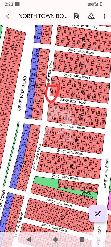 Corner 120 yards plot