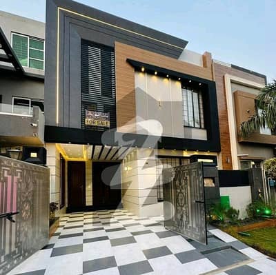 5 Marla Brand New Luxury Modern House For Sale In Sector F Shershah Block Excellent Location Bahria Town Lahore