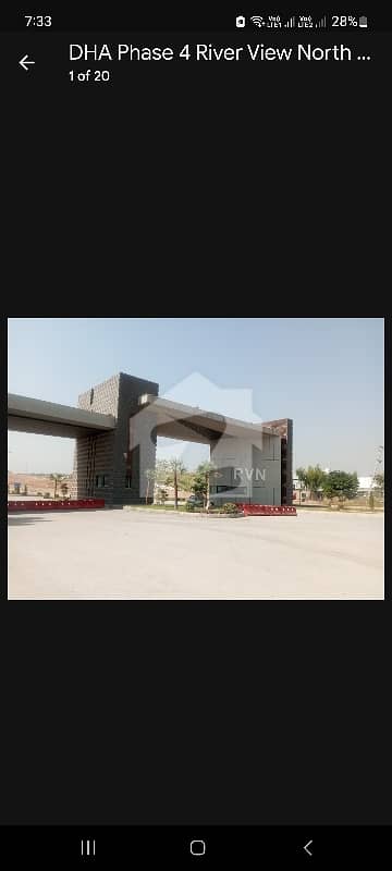 Plot In River View North Sector A