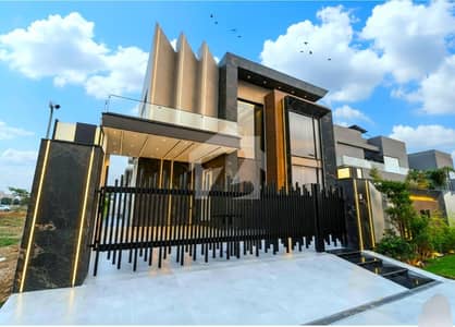 Corner Brand New Ultra Modern Lavish Bungalow Full Basement Near To Raya Fairway Full Basement Semi Furnished Designer House Top Location In DHA Phase 6