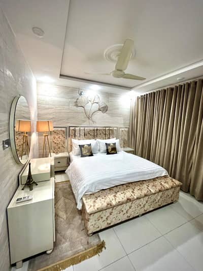 1 Bed Fully Furnished Apartment Available For Rent In Gulberg Greens Islamabad