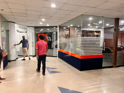 2000 Square Feet Brand New Commercial Property Full Furnished Corporation Office For Rent At Main Boulevard Gulberg 3 Lahore