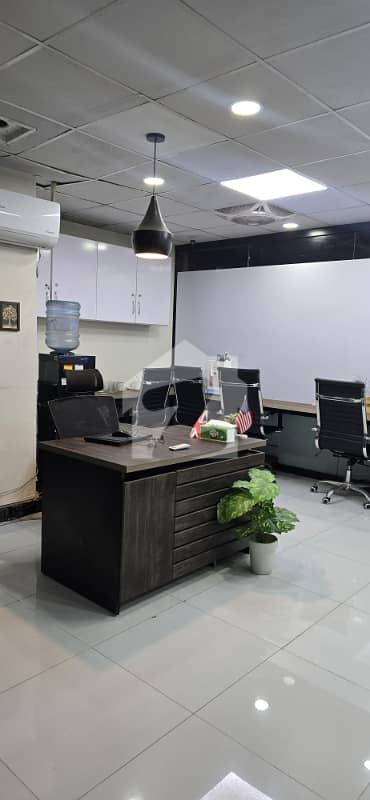 2000 Square Feet Brand New Commercial Property Full Furnished Corporation Office For Rent At Main Boulevard Gulberg 3 Lahore