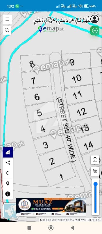 DHA Phase 6 Sector B3 1 Kanal Plot for Sale