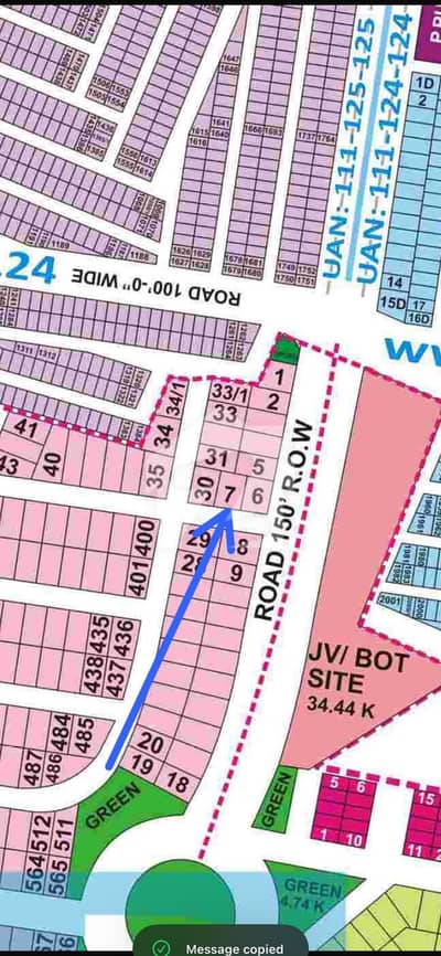 DIRECT APPROACH FORM MAIN ROAD, NEAR DHA PHASE 6 AND ASKARI 11. TOP LOCATION FOR BUILDERS, 60 FT FRONT.