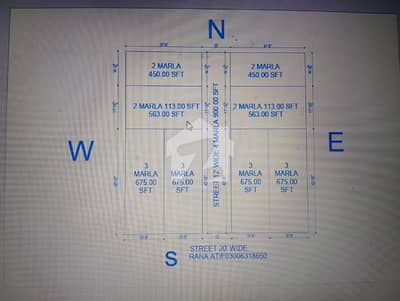 3 Marla beautifull plot for sale .