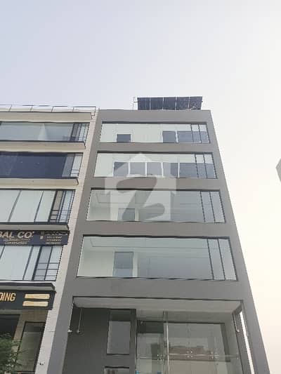 4 Marla luxury commercial plaza - ground floor+ mazanine floor available for rent in dha phase 6 main Cc1 Lahore