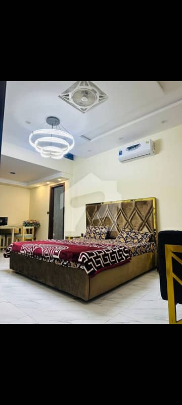 Fully Furnished Luxury Studio Apartment for Rent in Bahria Town Sector D Lahore