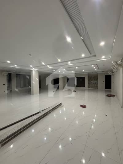 5 MARLA BASEMENT COMMERCIAL LOCATION PLOT FOR RENT BAHRIA TOWN LAHORE