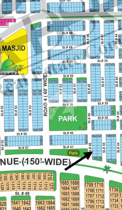 T Blcok Park Facing CLose 150ft Ring Road