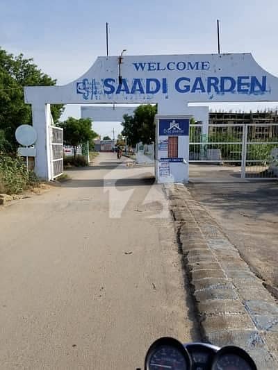 In Saadi Garden 120 Square Yards Residential Plot For sale