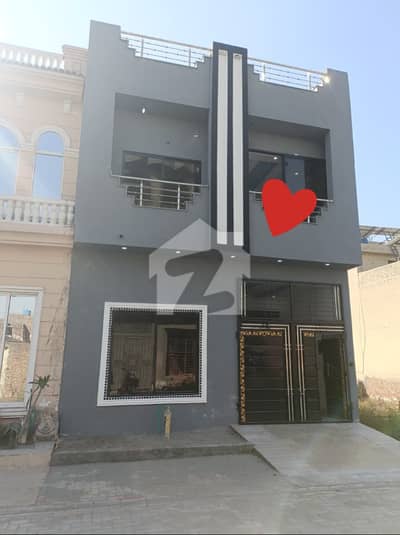 Brand New 3 Marla Double-Story VIP House | 3 Bedrooms | 4+ Bathrooms | Modern Kitchen | Drawing & Dining | TV Lounges | Servant Quarter | Rooftop Mumty