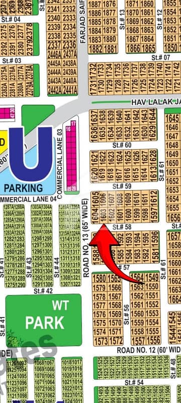 1 Kanal Plot Available For Sale Near 60 Ft Road 1 Kanal Plot Available For Sale Near 60 Ft Road